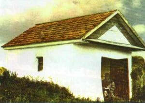 Rebbe Nachman's tomb, at the beginning of the 20th century.