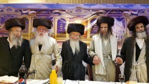 Rav Moshe Tzanani, Rav Ofer Erez, Rav Yehoshua Dov Rubinstein, Rav Michael Gol, Rav Nachman Berland