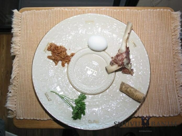 Pesach Seder plate