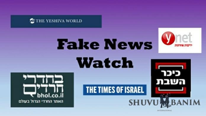 Collage of logos of different Jewish news sites